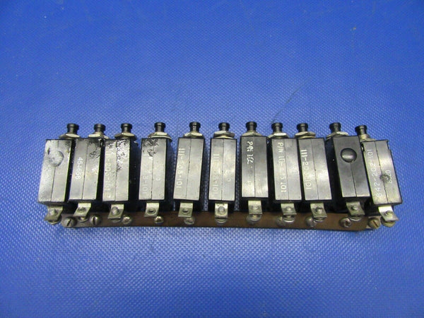 Beech Baron 95-B55 Circuit Breakers 842-202-101, 111-203-101 (1121-355)