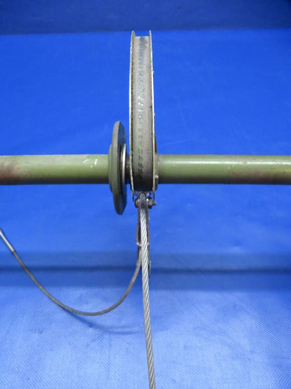 Cessna 401 Elevator Control Quadrant Torque Tube & Weight 5091503-1 (1223-374)