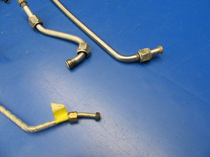 Cessna P210N Continental TSIO-520-P Stainless Steel Lines LOT OF 3 (1019-160)