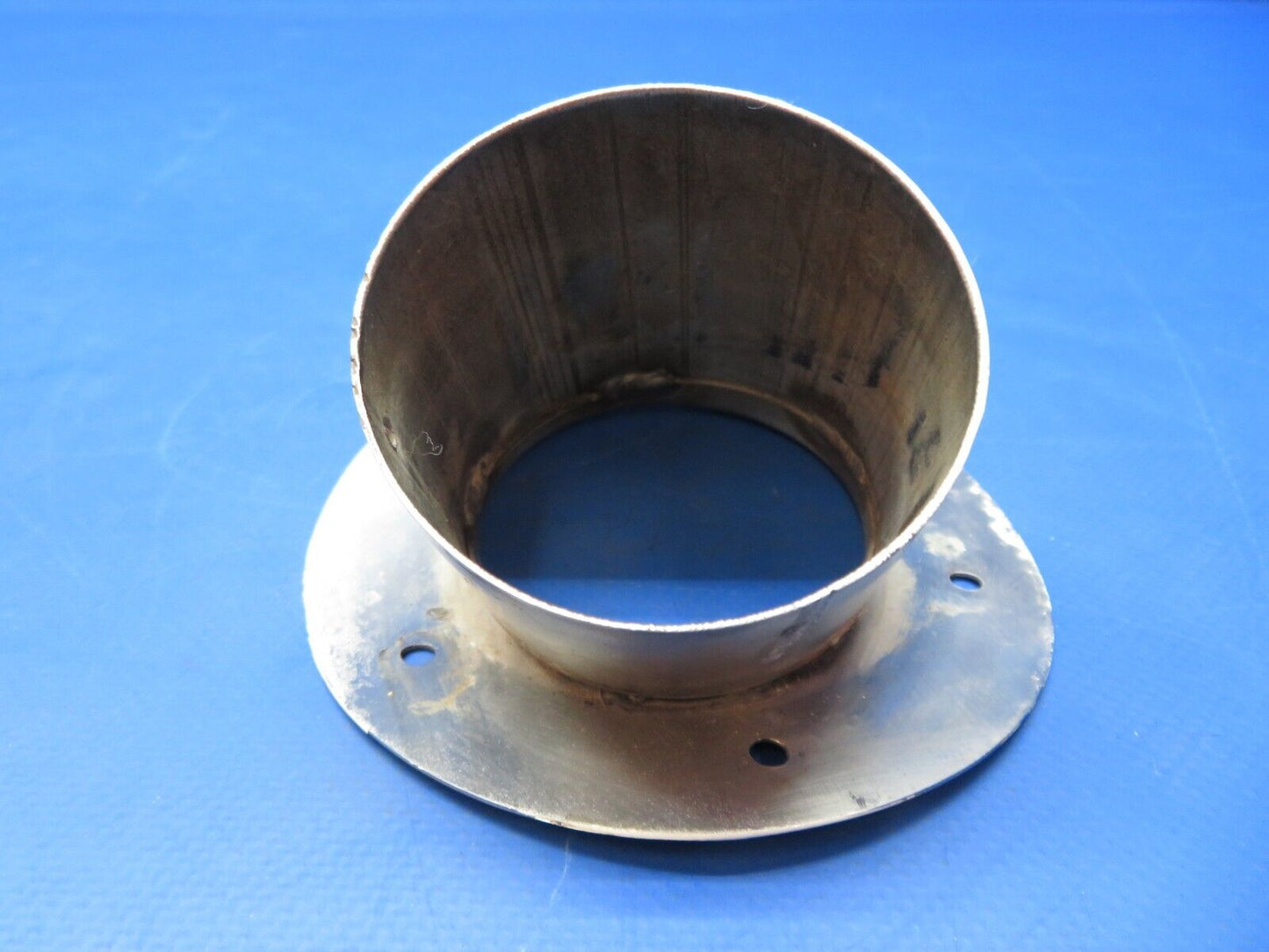 Beech 95-B55 Baron Plate Cabin Heater Exhaust P/N 58-550024-1 (0523-985)