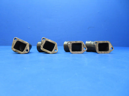 Continental A65 Intake Elbows P/N 3585, 4602 SET OF 4 (0723-475)