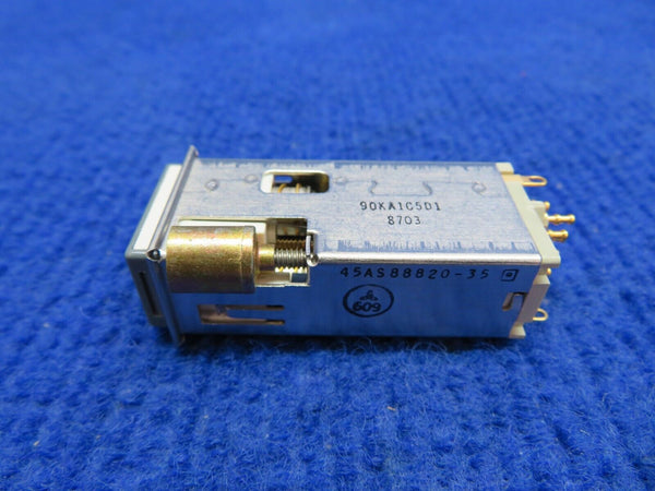 Beechjet Thrust Reverser Push Switch P/N 45AS88820-035 NOS (0622-693)