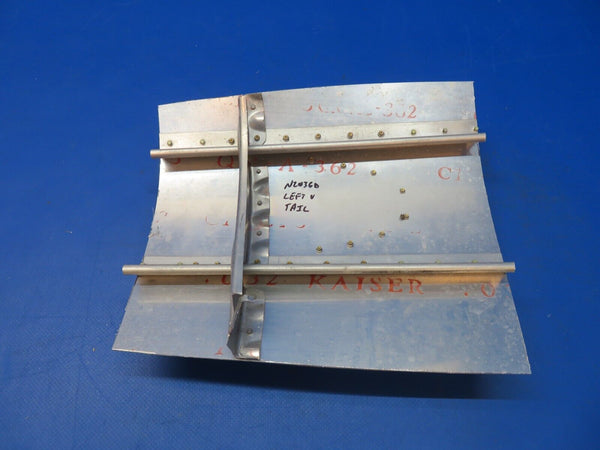 Beech C-35 Bonanza LH Cuff Stabilizer Reinforcement P/N 35-410504-15 (1122-169)