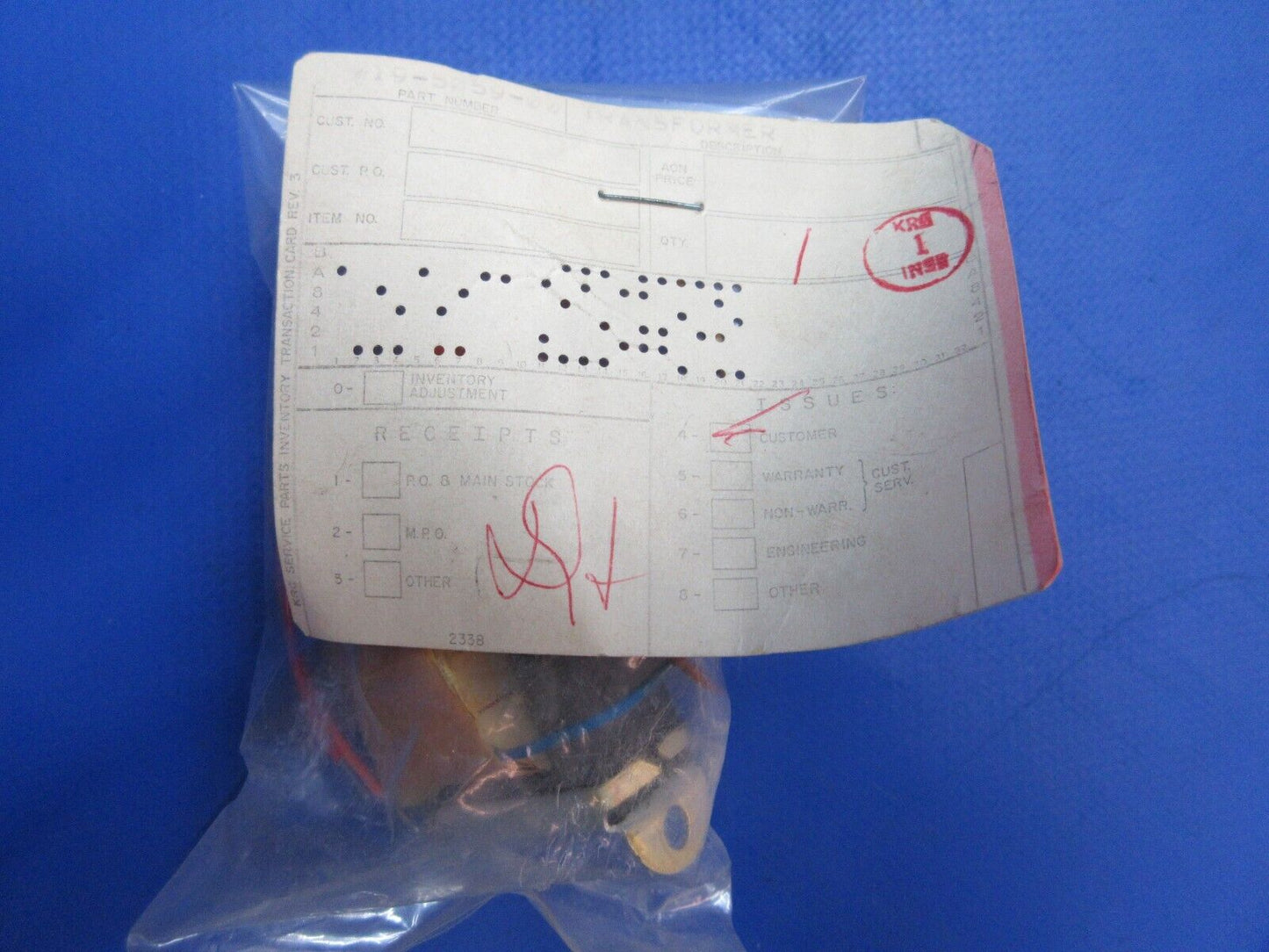 King Radio Transformer P/N 019-5059-00 NOS (1023-986)