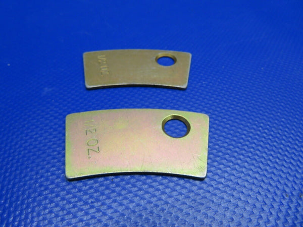 Meggitt Brake Balance Weight 1/2oz P/N 5002536 LOT OF 2 NOS (1120-364)