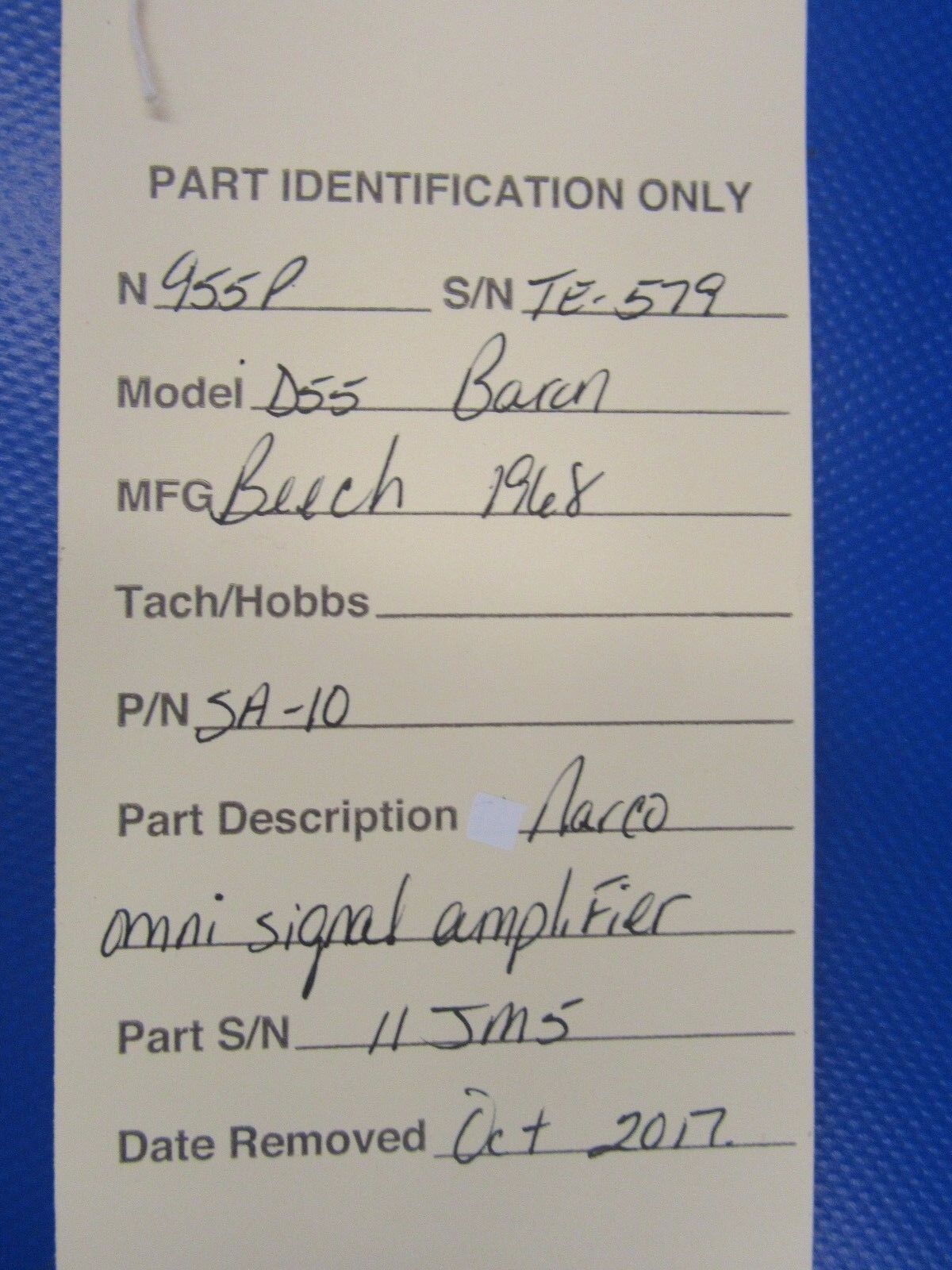 Narco Omni Signal Amplifier P/N SA-10 (1017-80)