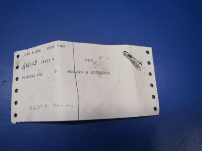 Cessna Connector / Pin P/N S1635-4 NOS (0517-106)