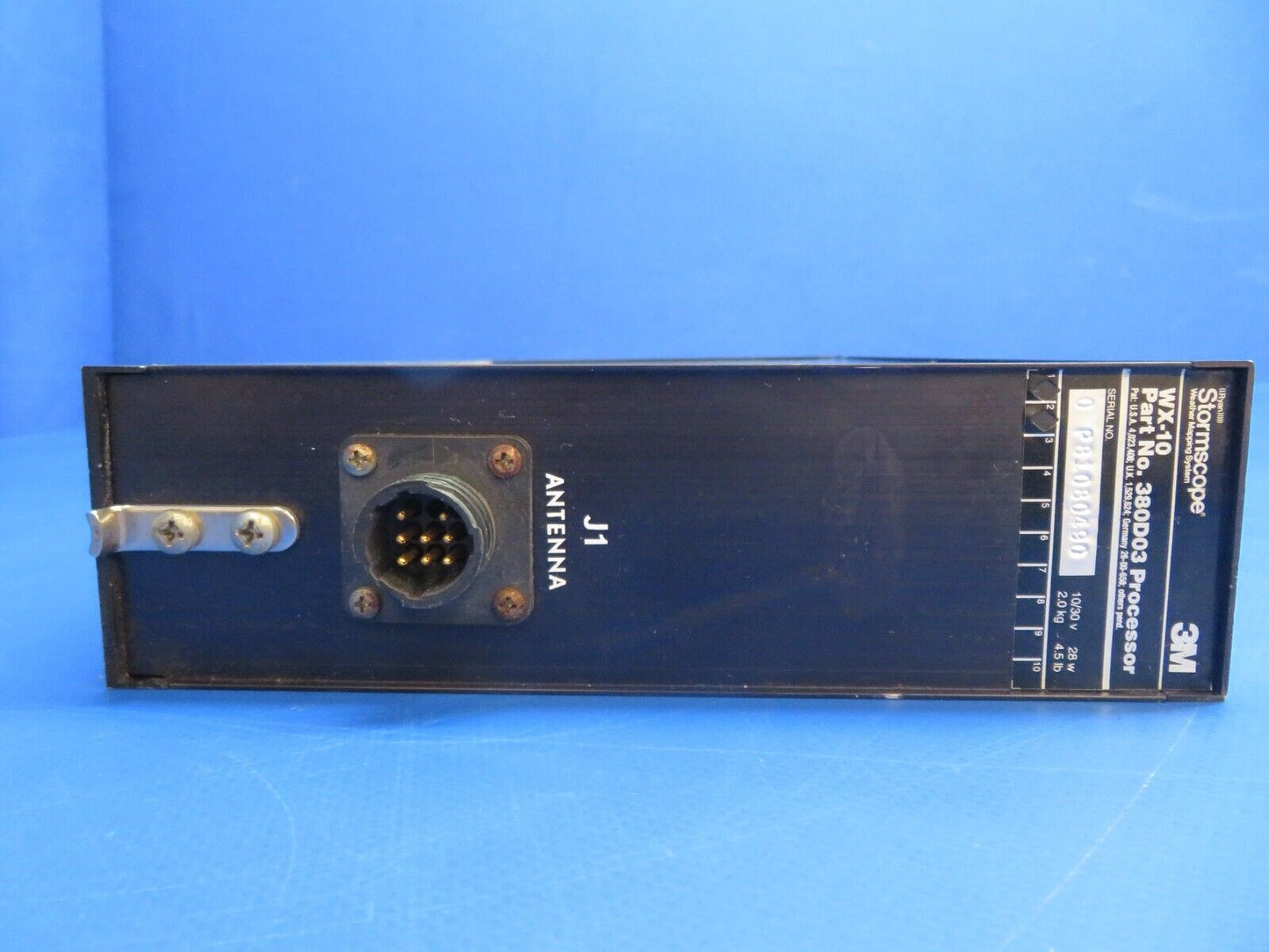 Beech 95-B55 Baron Stormscope WX-10 Processor & 3M Antenna P/N 380D03 (1122-576)