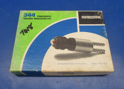 Airborne Pneumatic Source Indicator P/N 344 NOS (1218-130)