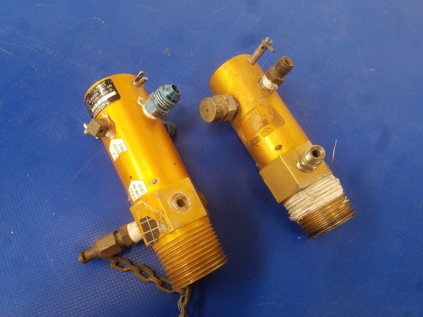Zep Aero Oxygen Regulators CORES ONLY -  LOT OF 2 P/N F226-1100-3 (0217-83)