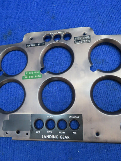Bellanca 17-30 Instrument Panel Cover P/N 196502-1 (0822-24)