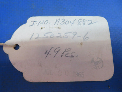 Cessna 337 Skymaster Exhaust Tailpipe Support Clamp P/N 1250259-6 NOS (0123-533)