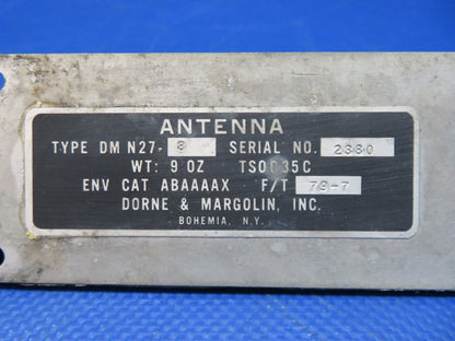 Dorne & Margolin Marker Beacon Antenna P/N DM-N27-8 (0224-276)