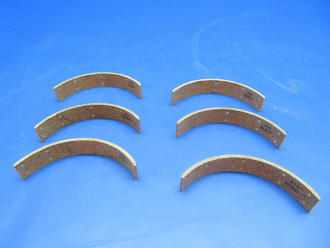 Brake Linings P/N 604-061083 LOT OF 6 NOS (0922-861)
