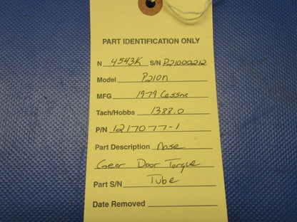 Cessna 210 / P210N Nose Gear Door Torque Tube P/N 1217077-1 (0421-545)