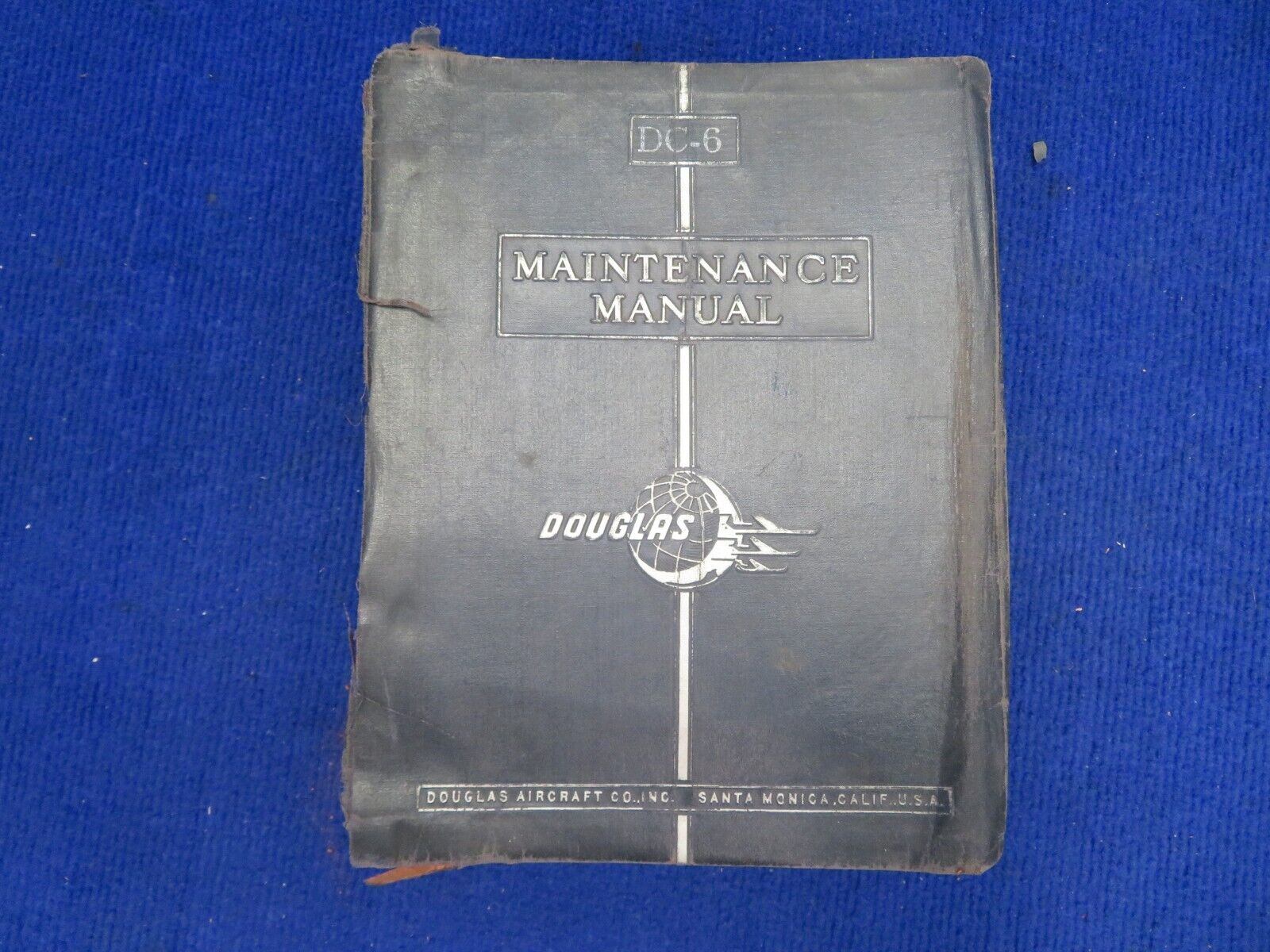 Douglas DC-6 Vintage Maintenance Manual Vol. 1 Rev. January 1953 (0522-791)