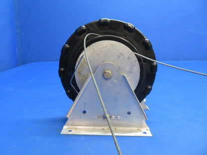 Piper PA-28R-201T Stabilator Trim Tab Wheel w/ Brackets P/N 68414-03 (1122-700)