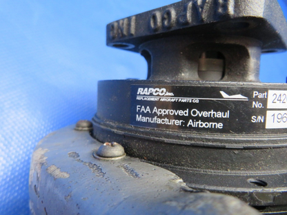 Cessna 310 Rapco Dry Air Pump Assy P/N 242CW CORE PROP STRIKE (0324-162)