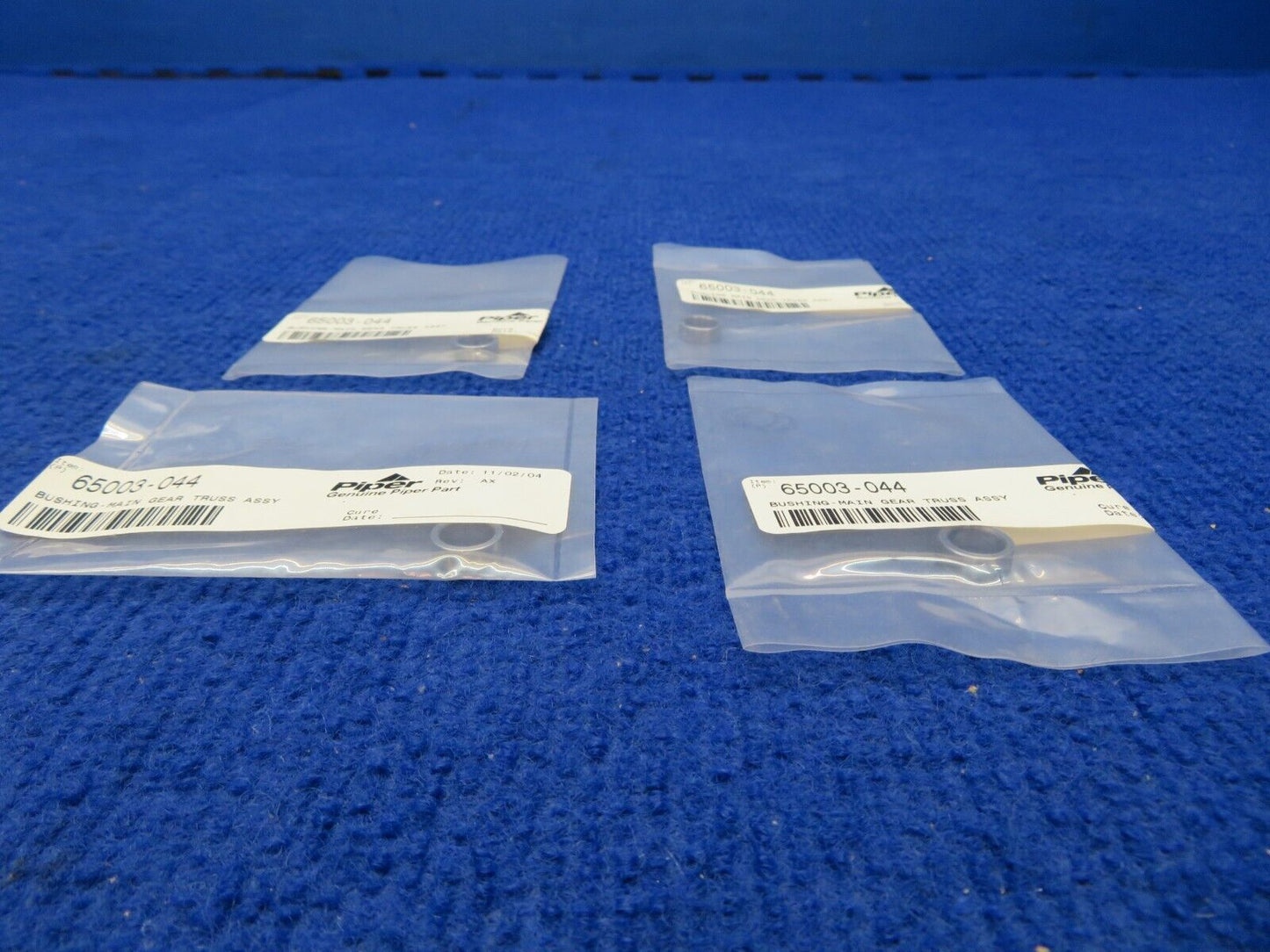Piper Bellcrank Bushing P/N 65003-004 LOT OF 4 NOS (0622-381)