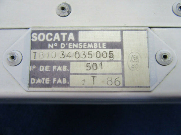 Socata TB10 LH Stabilator Trim Tab P/N 34035005 (0522-201)