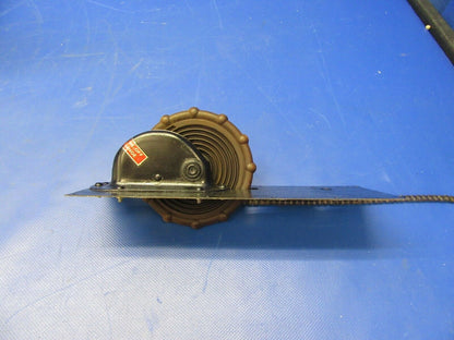 Cessna 172C Wheel Elevator Tab Control  w/ Cover & Bracket 0510127 (0821-590)