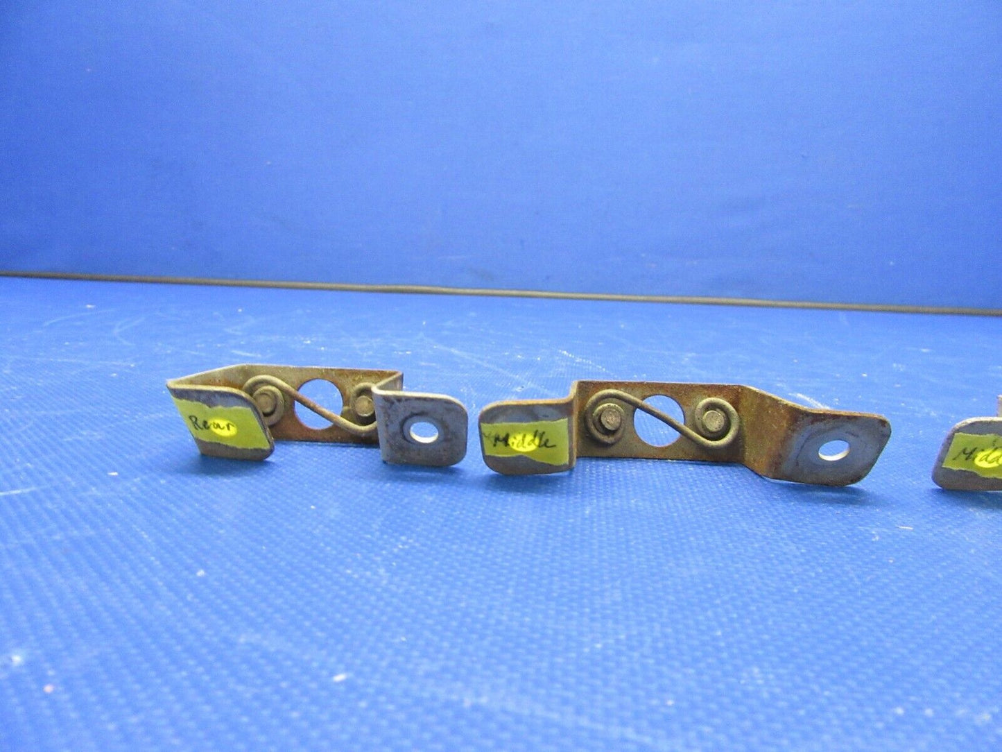 Beech F35 Cowl Fastener Bracket LH FWD CTR & AFT 35-910244 LOT OF 4 (1021-371)