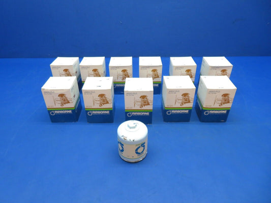 Vintage 1978 Airborne Aero-Flo Oil Filter P/N 875 LOT OF 12 (0923-560)