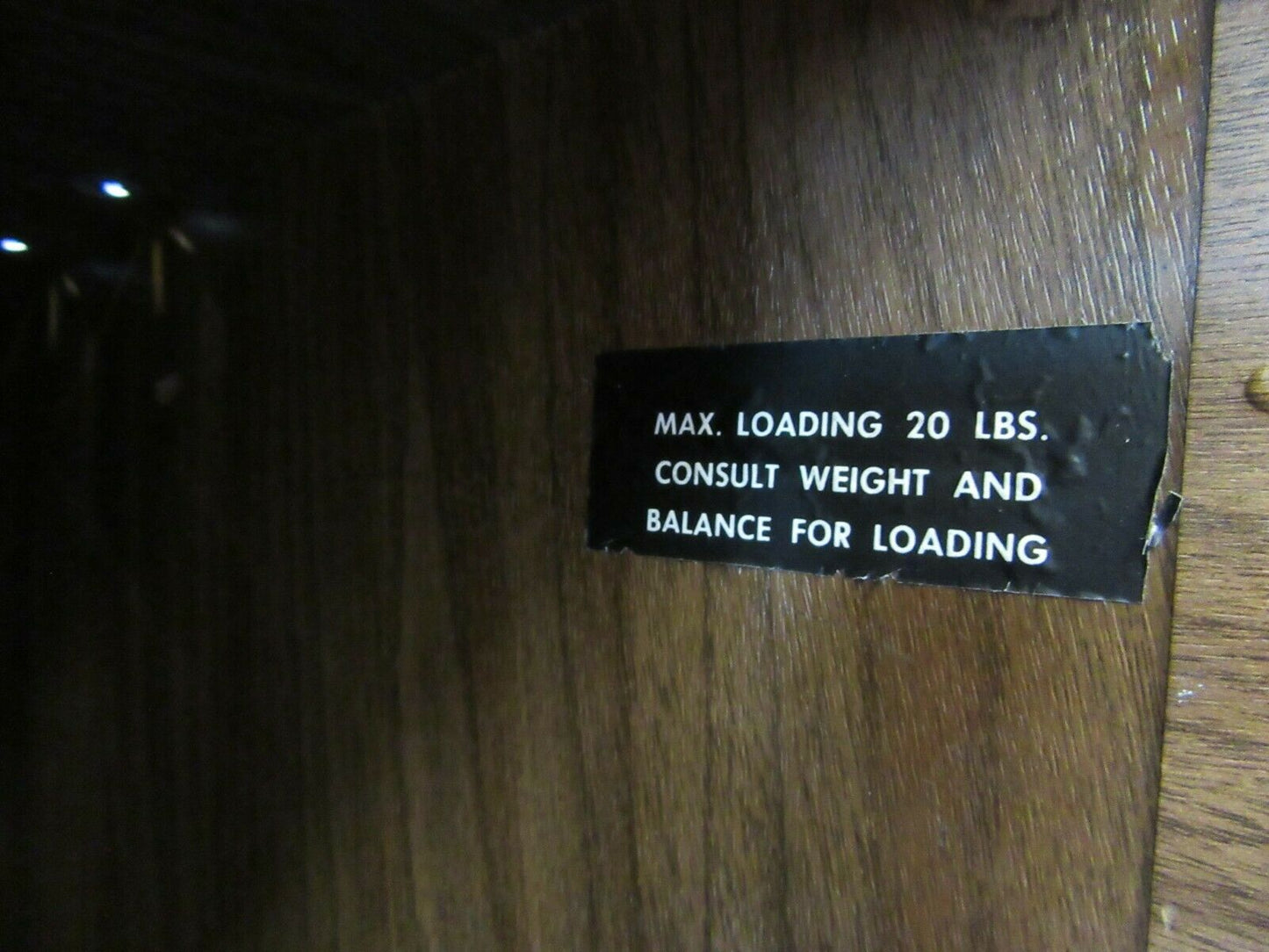 Bellanca 17-30A Super Viking Baggage Compartment Ski Tube P/N 1974761 (0819-232)