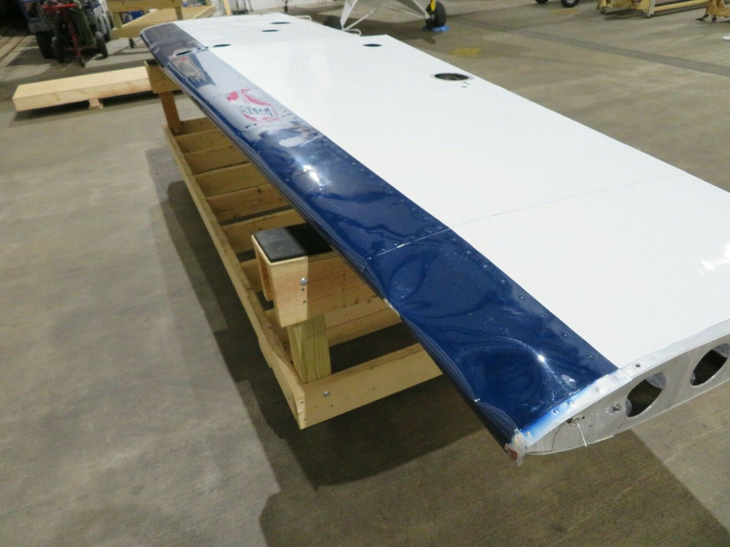 DAMAGED 1966 Cessna 150F Right Hand Wing P/N 0426005-204 (1120-363)