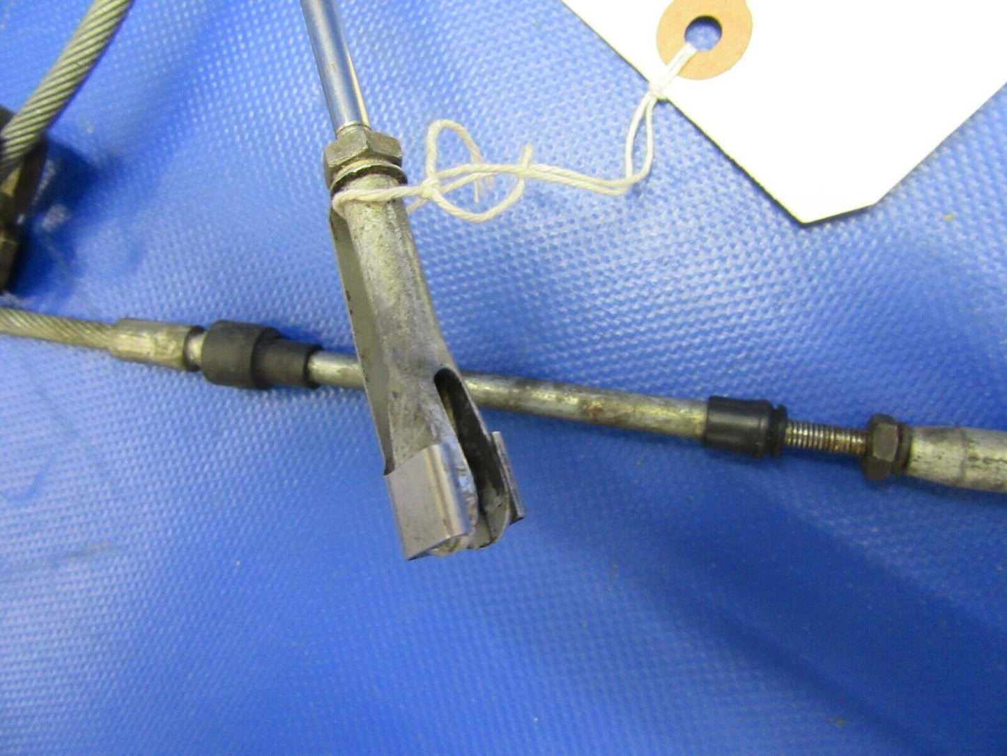 Piper 28R-180 Push Pull Throttle Control Cable w/ Brackets 72" 455 322 (0621-600