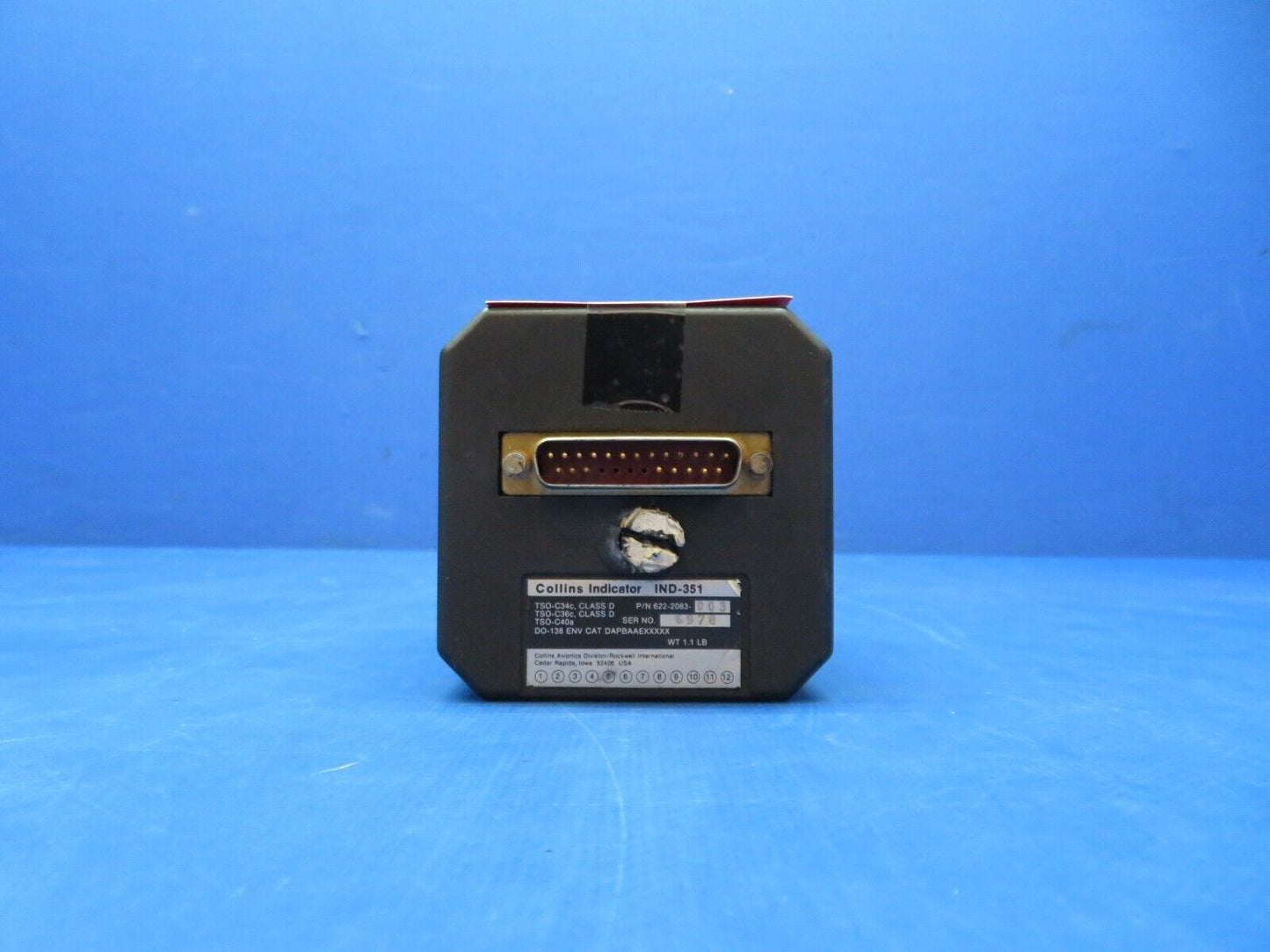 Collins Indicator IND-357 P/N 622-2083-003 CORE (1123-448)