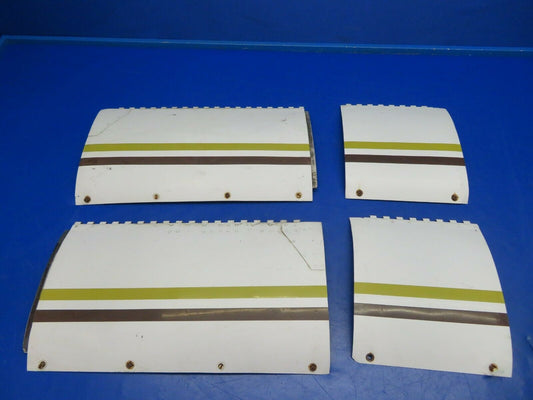 1957 Cessna 310 Cowl Doors P/N 0895000-2, 0895000-3 SET OF 4 (0620-337)