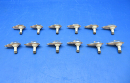 Grimes Aviation Upward Light 13v AN3097-1 Cracked Lenses LOT OF 12 (0923-552)
