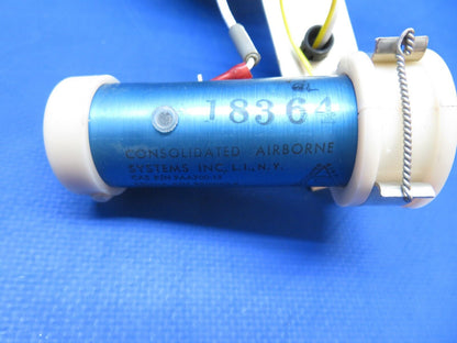 Cessna 310 / 310Q CAS Sensor Mid Aux Fuel Gauge LH P/N 9910082-8 (0823-663)