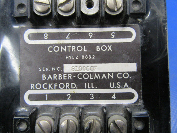 Barber-Colman Control Box HYLZ 8882 CORE (1218-238)