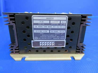 Aviation Instruments Inverter 28V Mod 1 P-20 (0320-82)