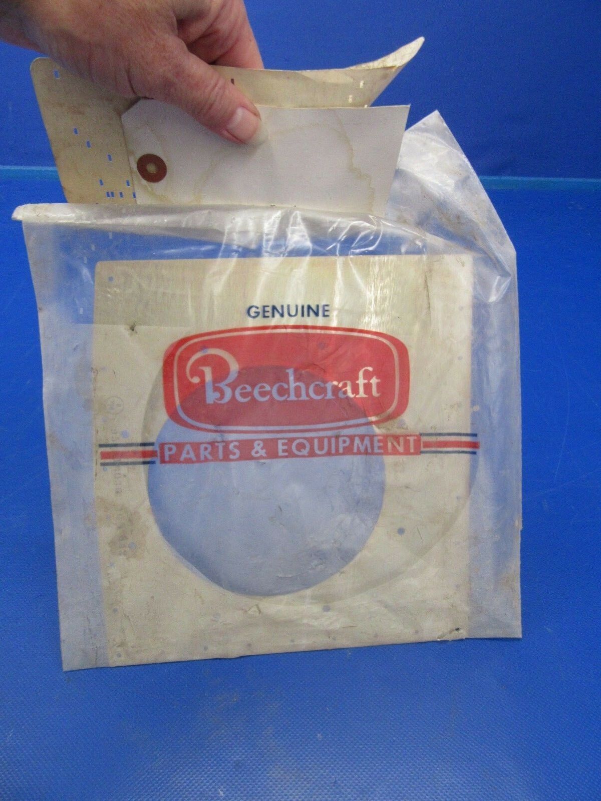 Beech Baron Doubler P/N 95-410030-105 NOS (0918-43)