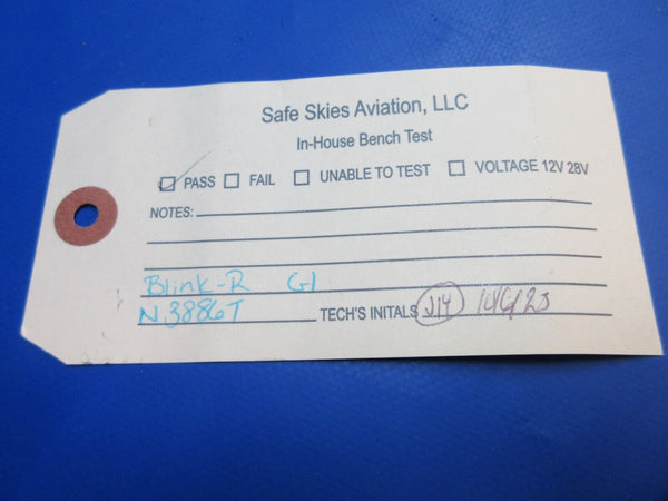 Cessna 310 Van Busen Blink-R Position Light Flasher 24V P/N G1-17485  (1023-831)