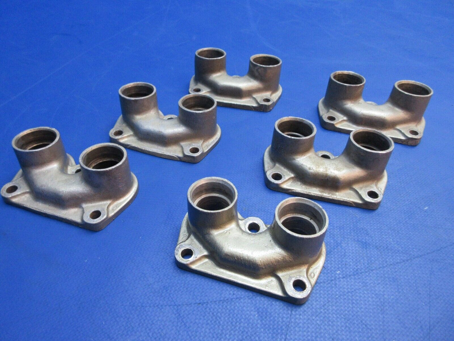Continental Pushrod Housing Flange P/N 531186 LOT OF 6 (0523-543)