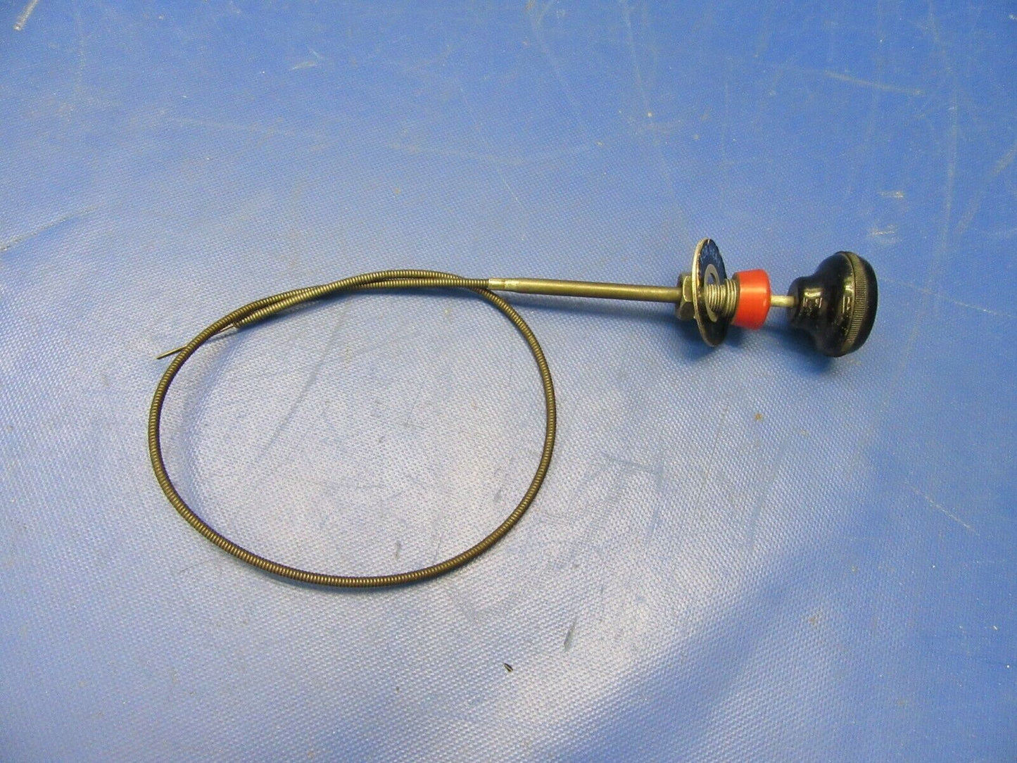 Brantly B2B Helicopter Cabin Heat Cable w/ Knob 35" (0921-493)