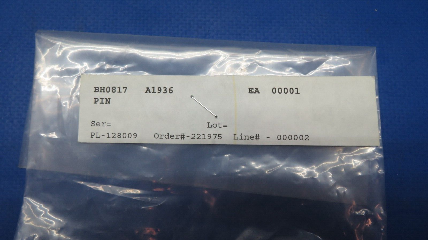 McCauley Threaded Propeller Piston Pin P/N A1936 NOS w/ 8130 (0523-189)