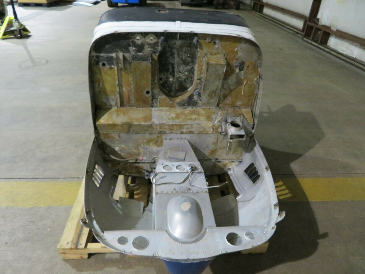 1960 Cessna 210 Front Clip / Firewall / Engine Mount Structure  (0120-40)