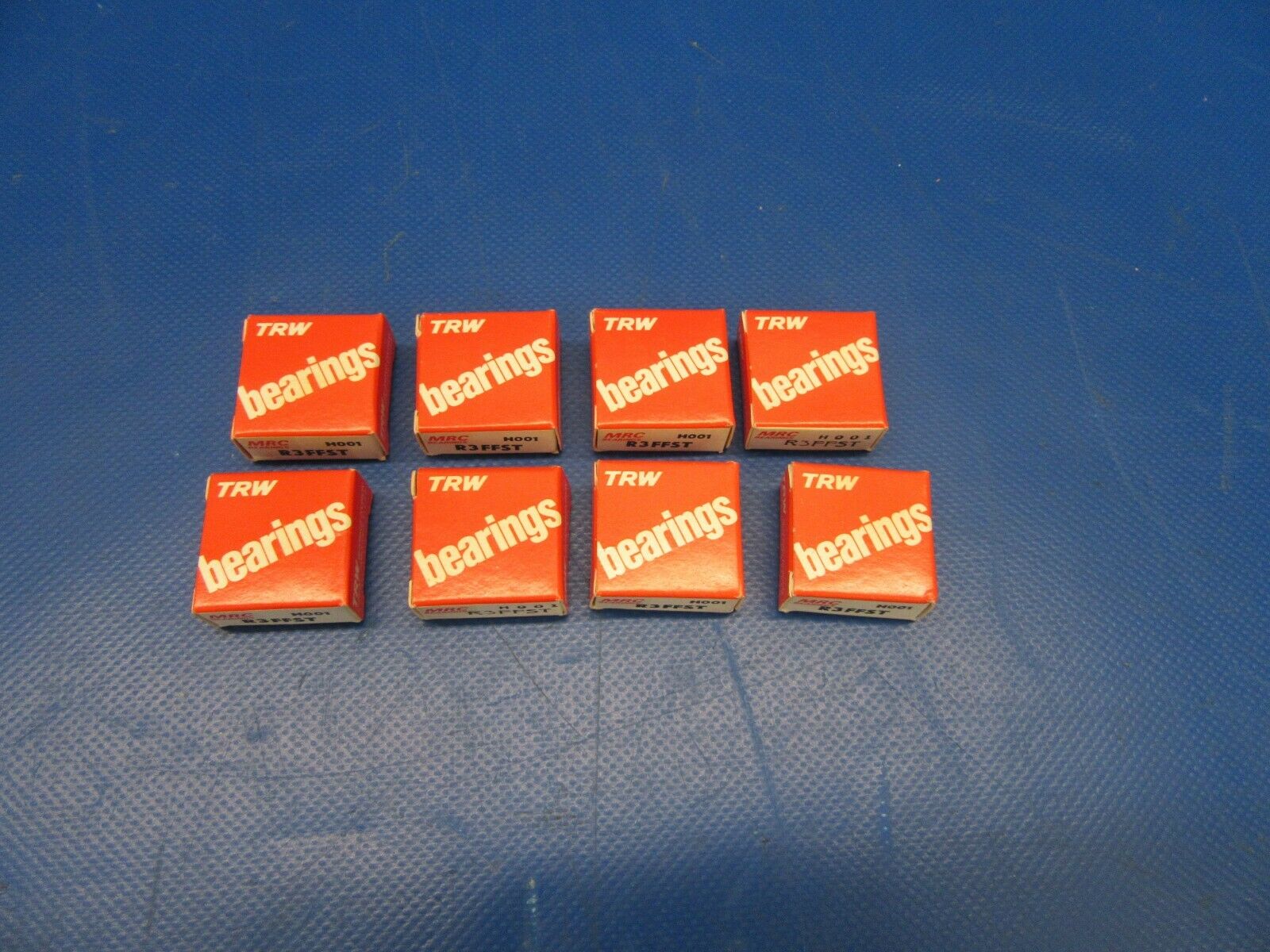 MRC Bearings P/N R3FFST LOT OF 8 NOS (0419-422)