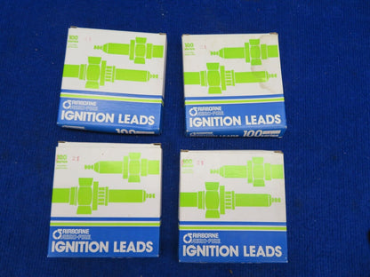 Parker Airborne Ignition Leads 100 Series 21" LOT OF 4 NOS (0222-277)