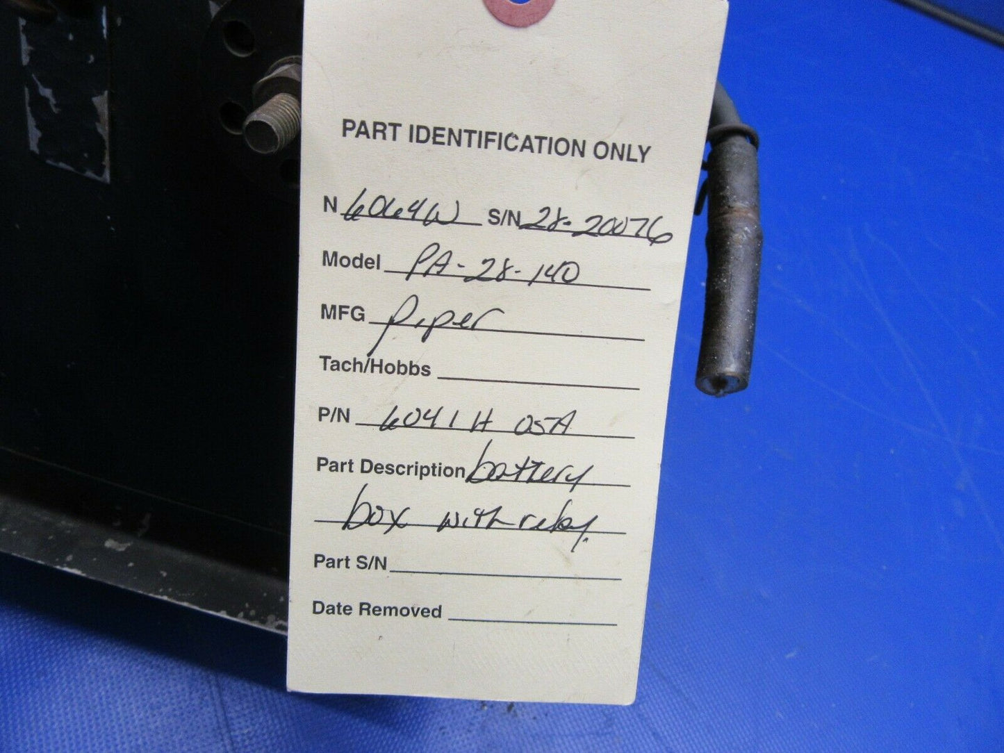Piper PA-28-140 Battery Box 63888-00, 63888-000 (0721-618)
