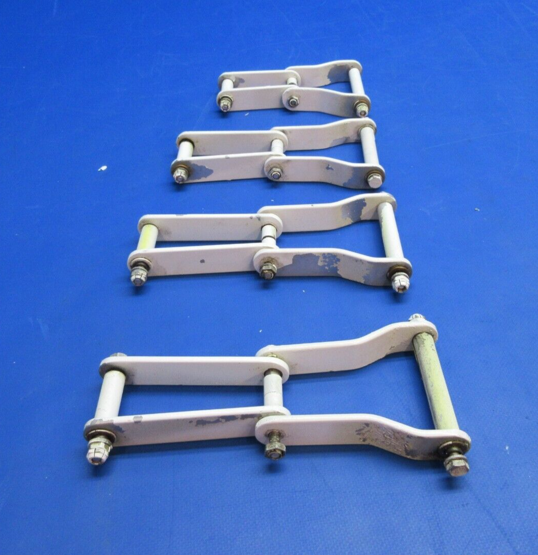 Cessna 310 / 310I LH Flap Scissors INBD & OTBD P/N 0862101-9 SET OF 4 (1023-744)