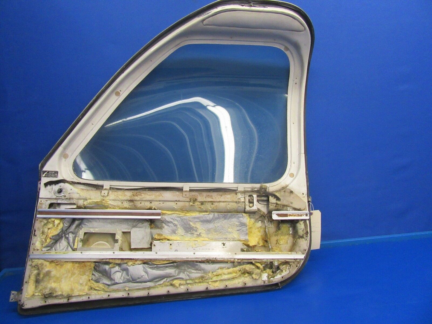 Beech Baron Door Assy Cabin Green Tint STD P/N 95-420012-606 (1017-165)