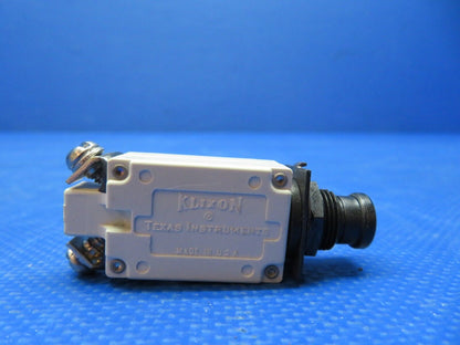 Klixon 2-1/2 amp Circuit Breaker P/N 7277-2-21/2 LOT OF 2 NOS (0224-227)