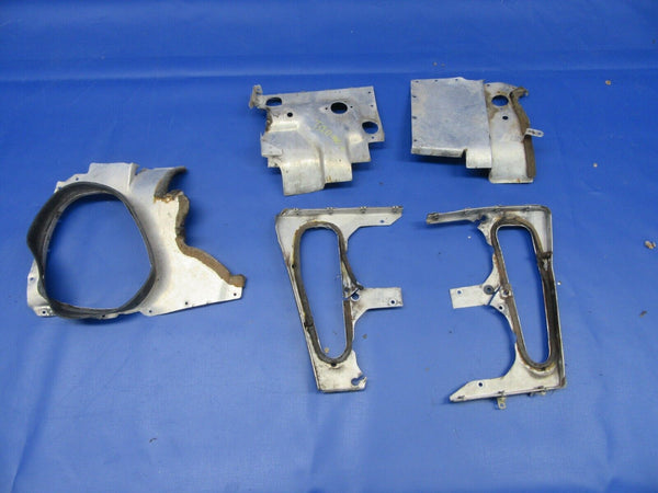 Piper PA-28R-201T Assorted Baffling FOR PARTS (0224-603)