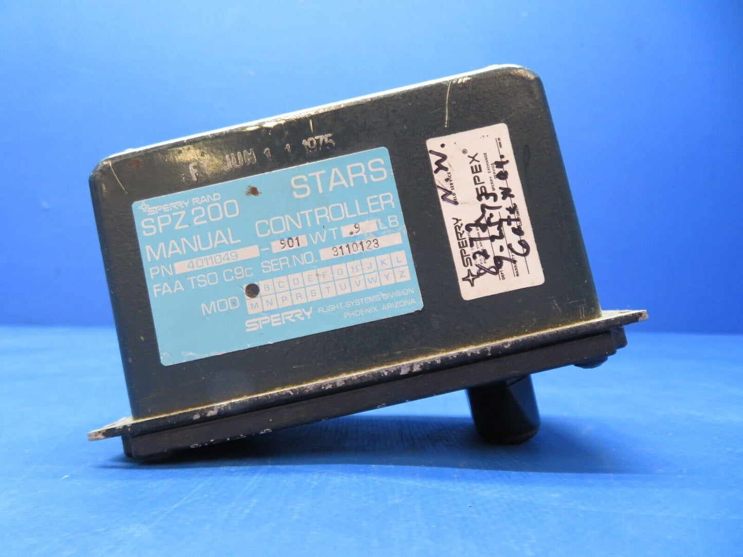 Sperry SPZ200 Manual Controller P/N 4011049-901 CORE (1023-538)